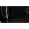 Шкаф 19" телекоммуникационный настенный, 9U 501x600х450 мм, дверь металл, черный